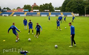 Pierwszy trening Olimpii