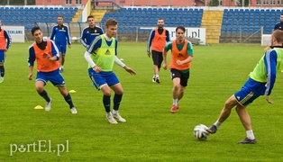 Pierwszy trening Olimpii