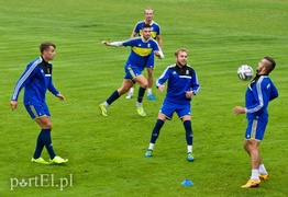 Pierwszy trening Olimpii