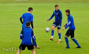 Pierwszy trening Olimpii