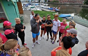 Kajakowy trening Startu