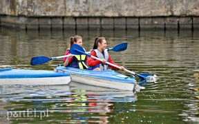 Kajakowy trening Startu