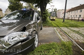 Zderzenie z tramwajem na Grunwaldzkiej