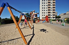 Nowy plac zabaw przyciąga tłumy