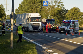 Wypadek na \"siódemce\", są ranni (aktualizacja)