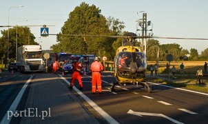 Wypadek na \"siódemce\", są ranni (aktualizacja)