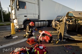Wypadek na \"siódemce\", są ranni (aktualizacja)