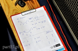 Michael Biegler na treningu Meblarzy