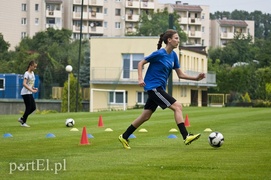 Dziewczyny też nieźle kopią