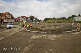 Na rondzie już jeżdżą