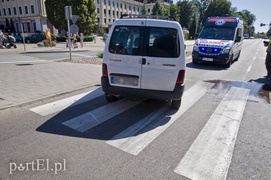 Potrącenie na Rycerskiej