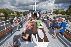 Statkiem po rzece Elbląg