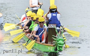 Smoki opanowały rzekę Elbląg