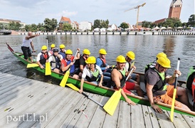 Smoki opanowały rzekę Elbląg