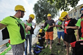 Smoki opanowały rzekę Elbląg