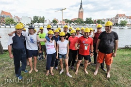 Smoki opanowały rzekę Elbląg