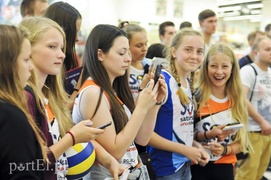 Siatkarskie autografy poszły w ruch