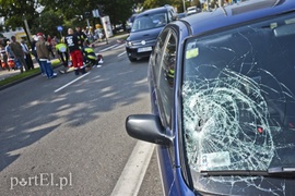 Potrącenie na Grunwaldzkiej