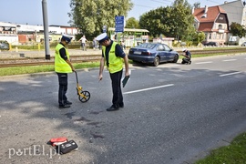 Potrącenie na Grunwaldzkiej