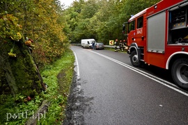 Groźne zderzenie koło cmentarza