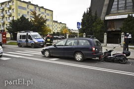 Dwa wypadki w godzinach szczytu