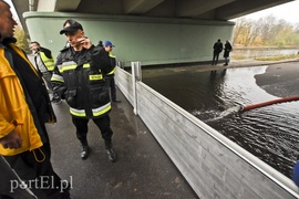 Ścianka z paneli ma zatrzymać wodę