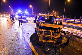 Poślizg na obwodnicy