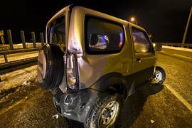 Poślizg na obwodnicy