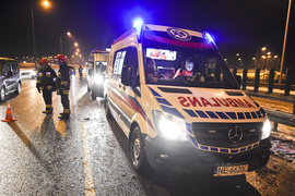 Poślizg na obwodnicy