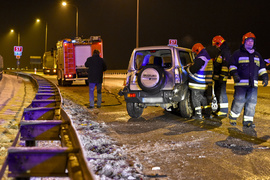 Poślizg na obwodnicy