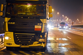 Poślizg na obwodnicy