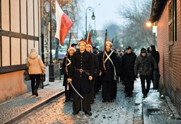 Maszerowali, jak kiedyś podchorążowie