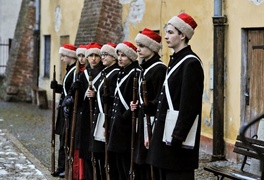 Maszerowali, jak kiedyś podchorążowie