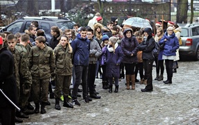 Maszerowali, jak kiedyś podchorążowie