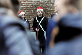 Maszerowali, jak kiedyś podchorążowie