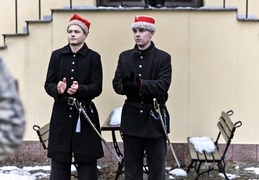 Maszerowali, jak kiedyś podchorążowie