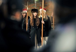 Maszerowali, jak kiedyś podchorążowie