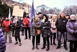 Protestowali przeciwko rządowi PiS: - Czujemy się zagrożeni