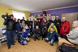 Angelika i strażacy. To gorąca przyjaźń
