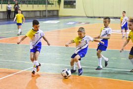 Piłkarskie emocje ośmiolatków