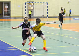 Piłkarskie emocje ośmiolatków