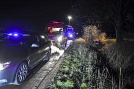 Dachował oplem, miał 2,4 promila