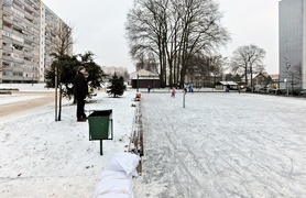 Na Zawadzie można jeździć na łyżwach