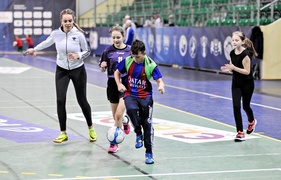 Turniej drużyn podwórkowych na koniec ferii