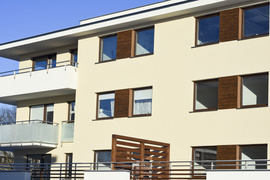 Słoneczne Bielany - widok z drugiego piętra