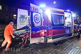 Potrącenie  na Grunwaldzkiej