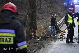 Kierowca golfa zginął na drodze do Tolkmicka