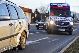 Zderzenie motocyklisty z osobówką