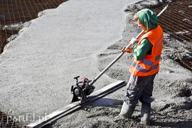 Na Agrykoli leją beton