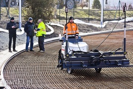 Na Agrykoli leją beton